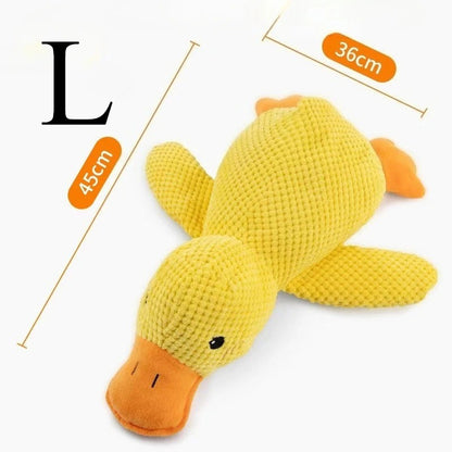 Duck dog toy plush