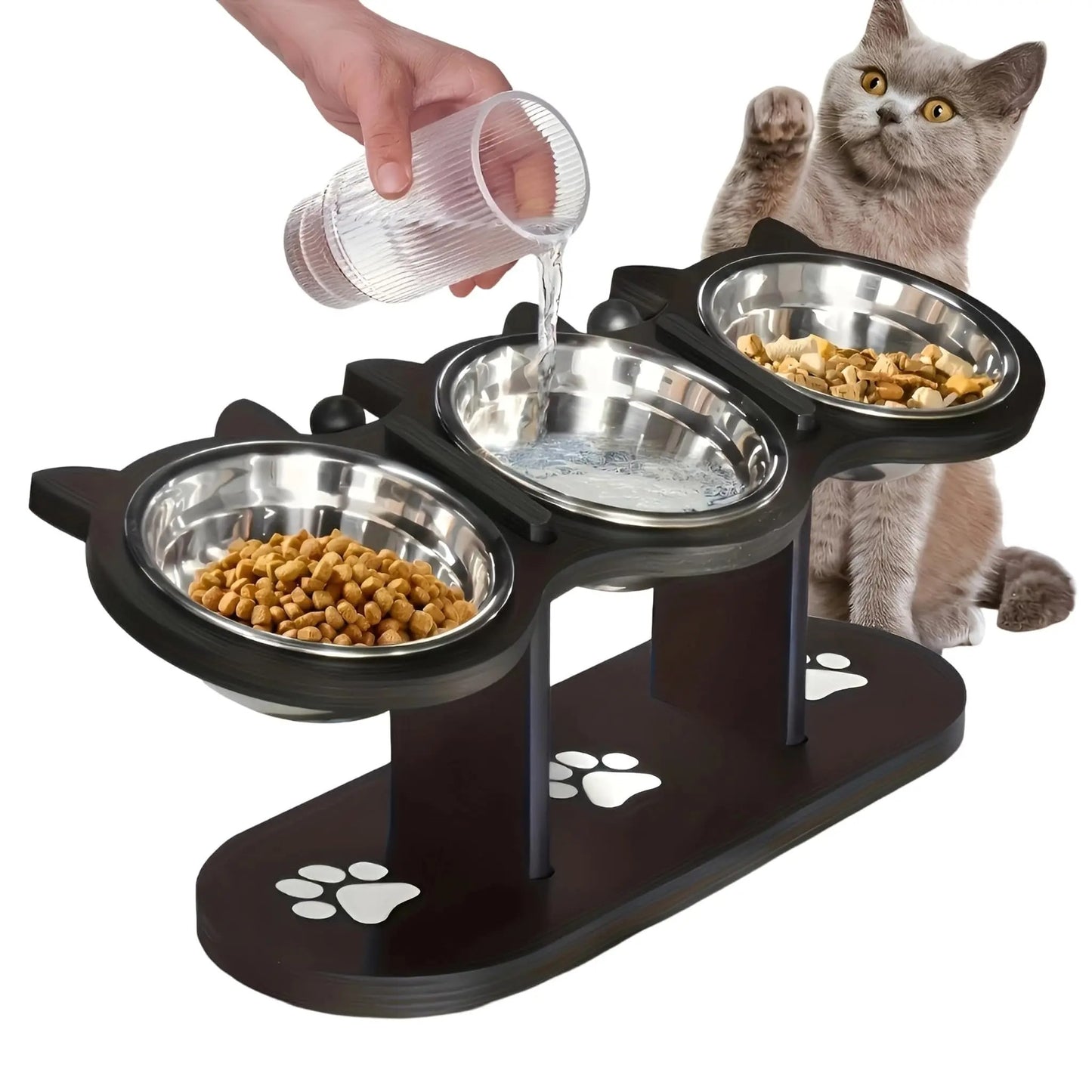 Elevated Cat Food Bowl