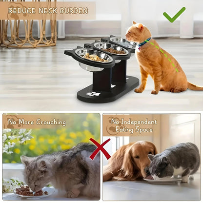 Elevated Cat Food Bowl