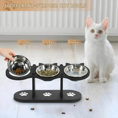 Elevated Cat Food Bowl