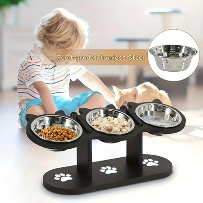 Elevated Cat Food Bowl
