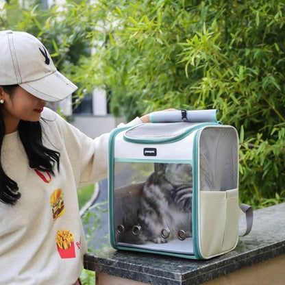 Portable Transparent Pet Carrier Bag