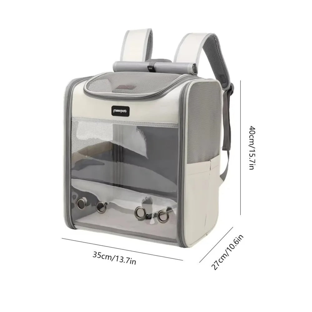 Portable Transparent Pet Carrier Bag